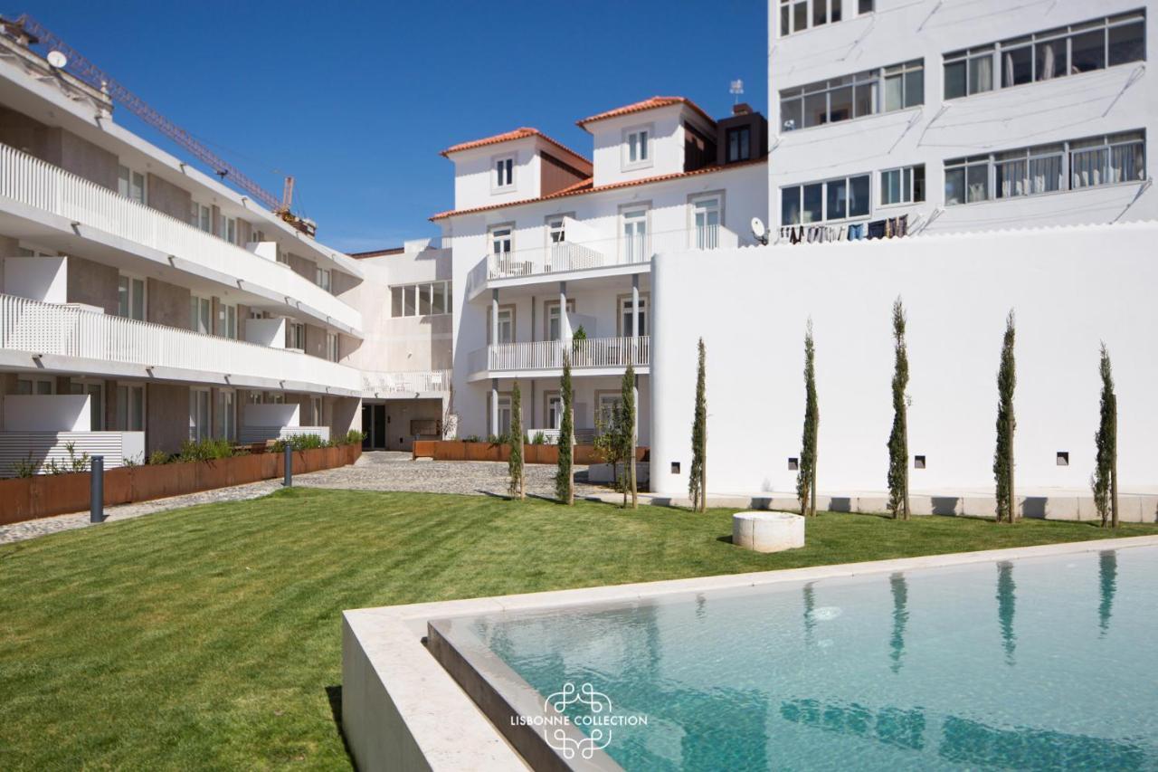 Designer Apartment With Pool By Lovelystay Lisboa Eksteriør bilde